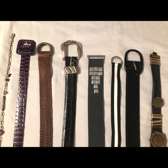 Belts! Vintage and modern. Assorted prices & fit main image 9